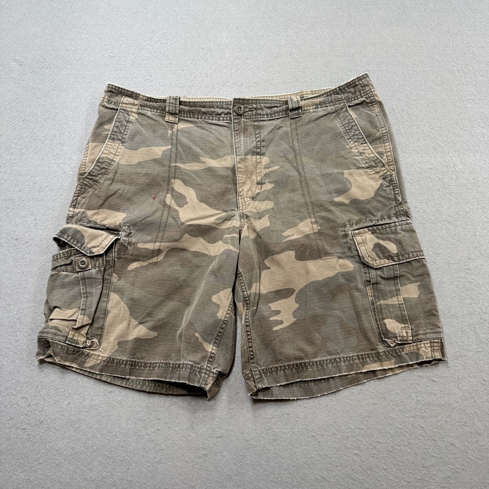 RedHead Cargo Shorts Men's 42 Green Camo Ultimate Trekker Ripstop Cotton Hunting